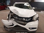 2018 Honda Hr-v Ex-l White vin: 3CZRU6H76JM707337