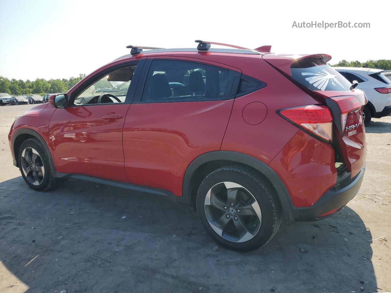 2018 Honda Hr-v Exl Red vin: 3CZRU6H76JM718063