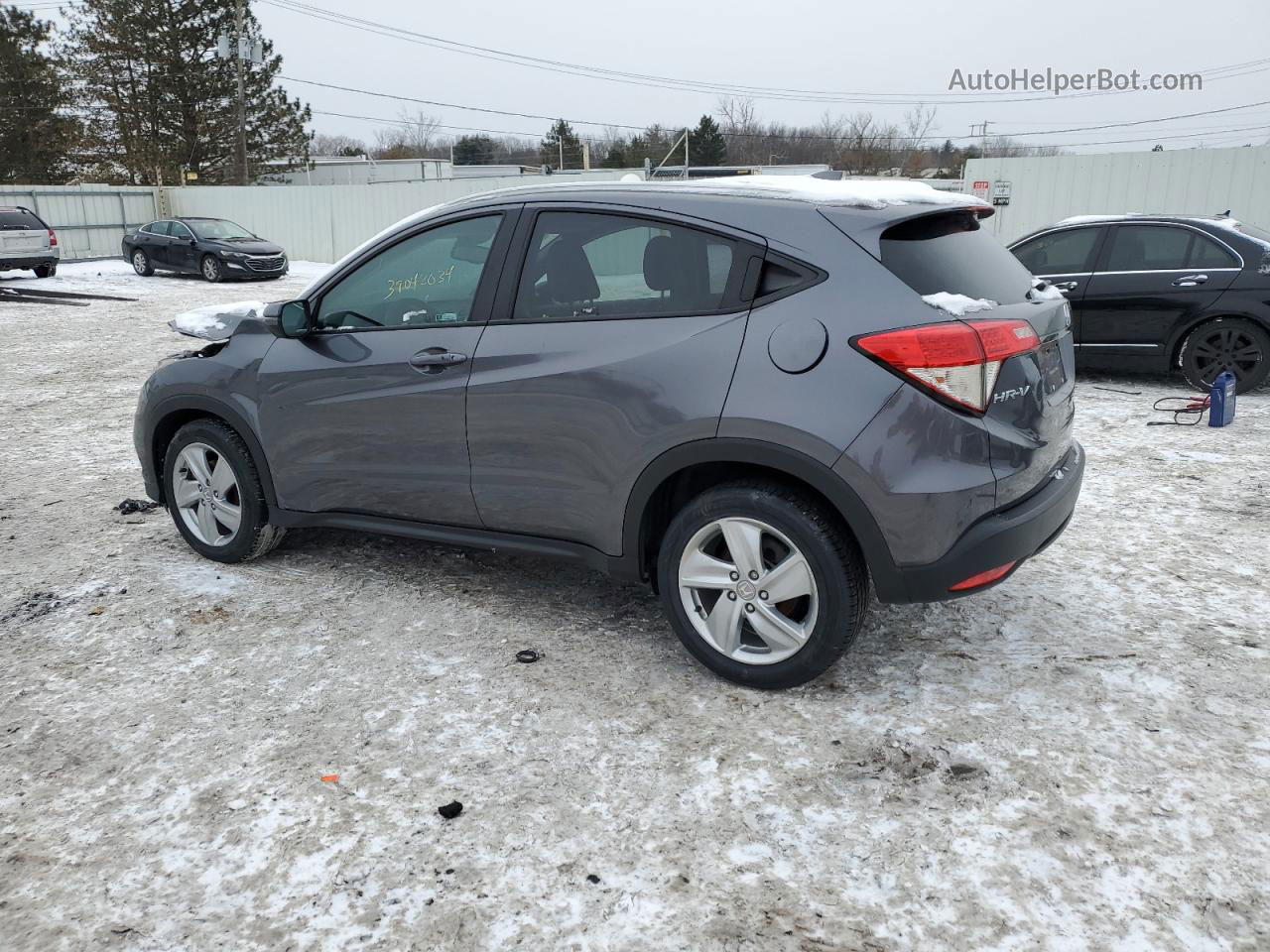 2019 Honda Hr-v Exl Charcoal vin: 3CZRU6H76KM703208