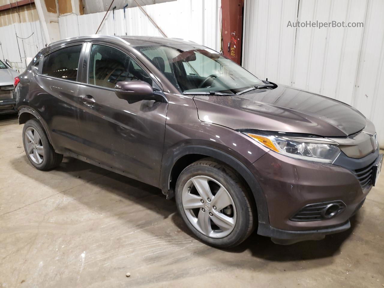 2019 Honda Hr-v Exl Purple vin: 3CZRU6H76KM735849