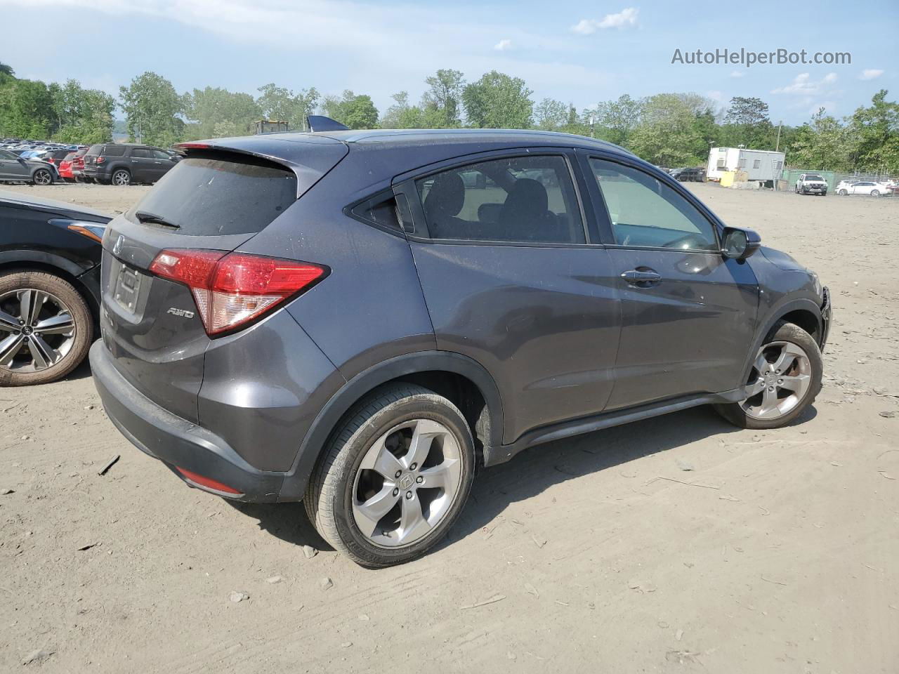 2017 Honda Hr-v Exl Charcoal vin: 3CZRU6H77HM733584