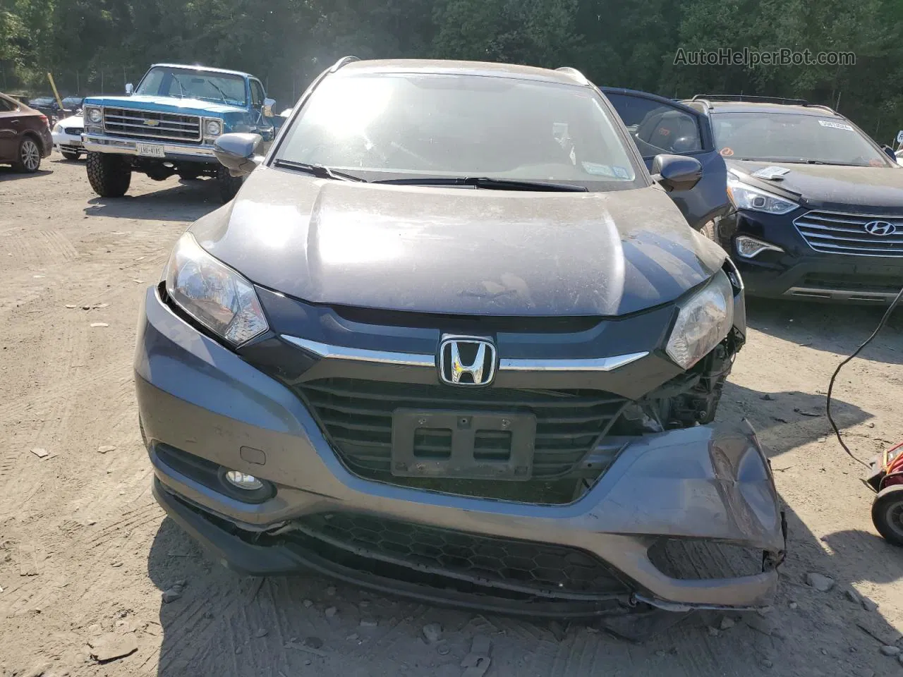 2017 Honda Hr-v Exl Charcoal vin: 3CZRU6H77HM733584