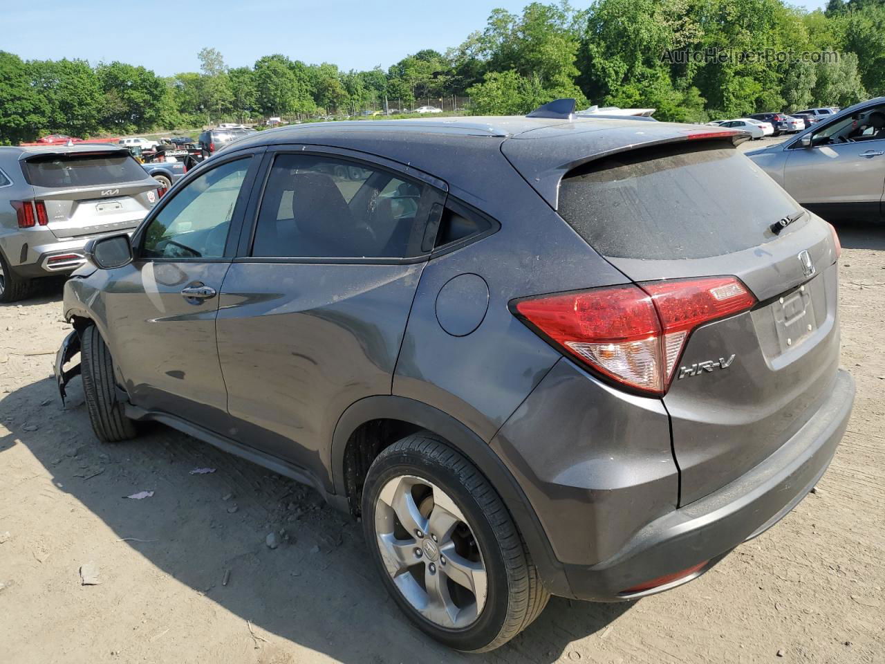 2017 Honda Hr-v Exl Charcoal vin: 3CZRU6H77HM733584