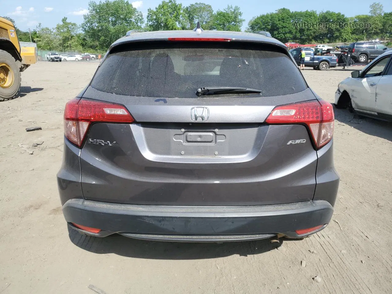 2017 Honda Hr-v Exl Charcoal vin: 3CZRU6H77HM733584