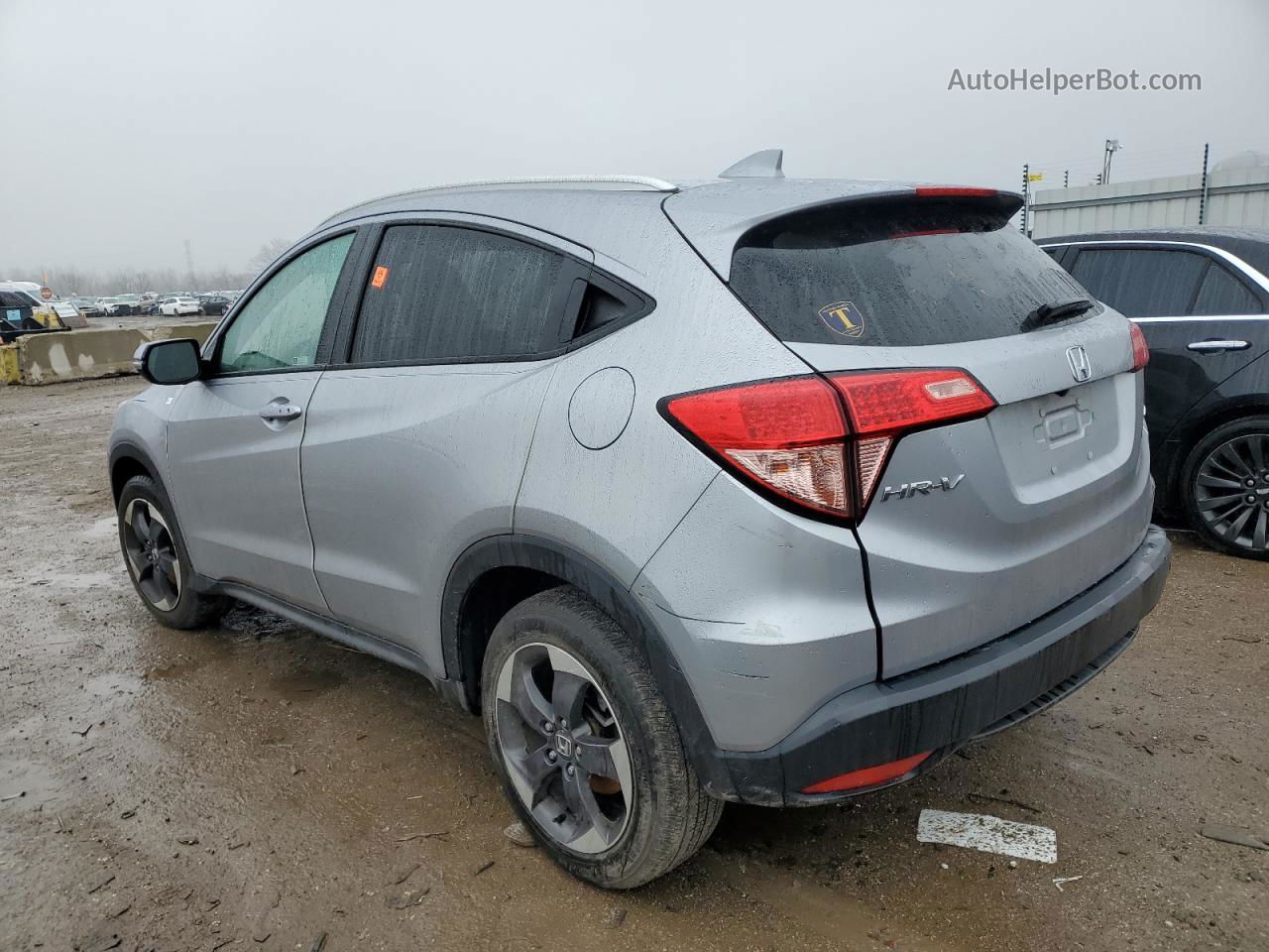 2018 Honda Hr-v Exl Silver vin: 3CZRU6H77JM713048