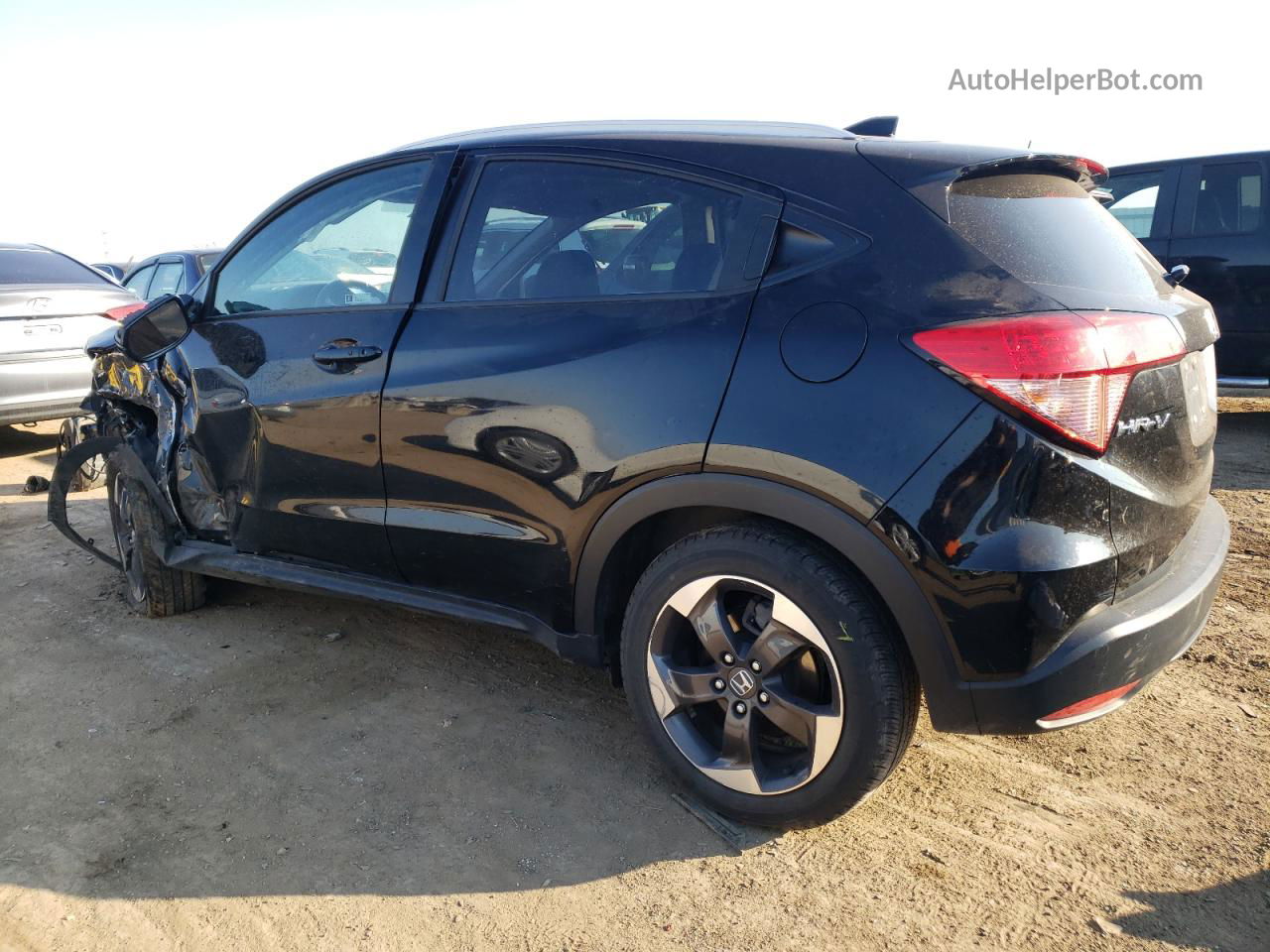 2018 Honda Hr-v Exl Black vin: 3CZRU6H77JM717147