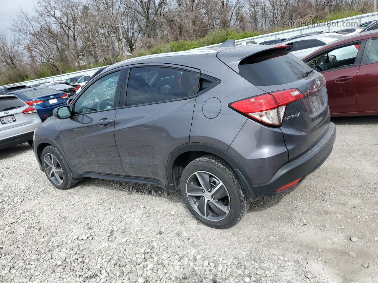 2021 Honda Hr-v Exl Gray vin: 3CZRU6H77MM738486