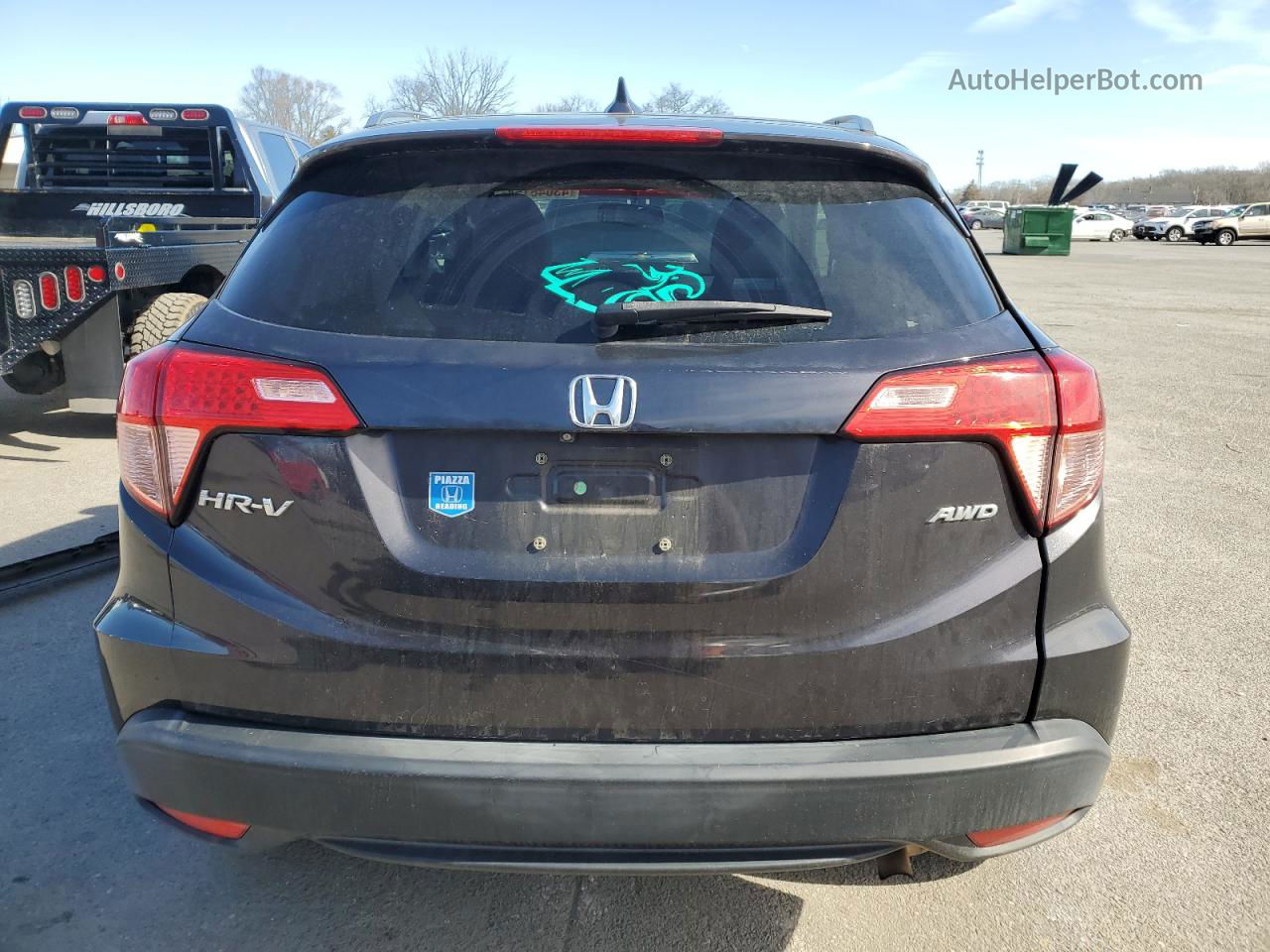 2017 Honda Hr-v Exl Gray vin: 3CZRU6H78HM705454