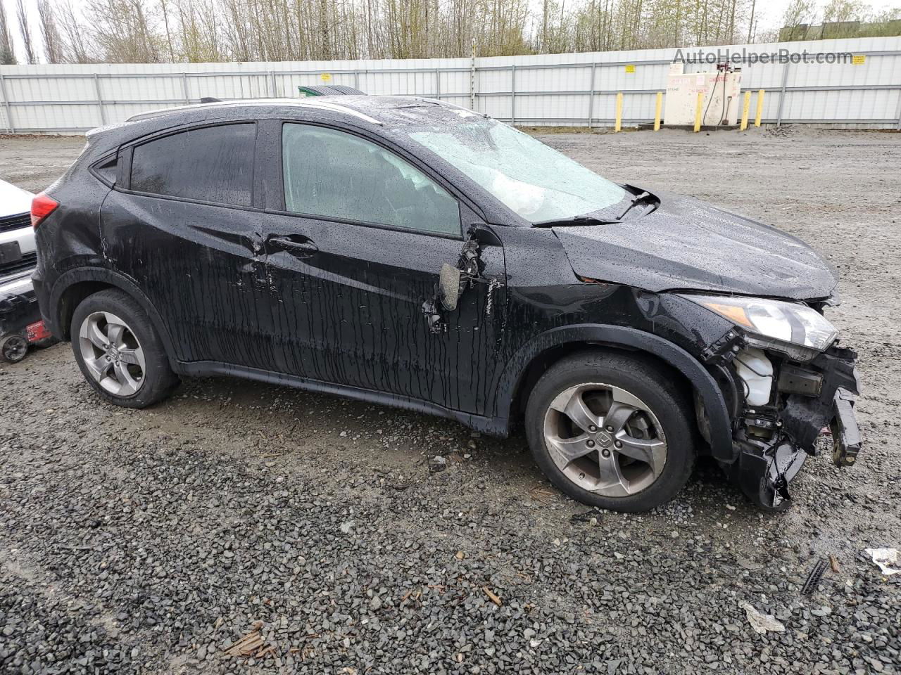 2017 Honda Hr-v Exl Black vin: 3CZRU6H78HM715269