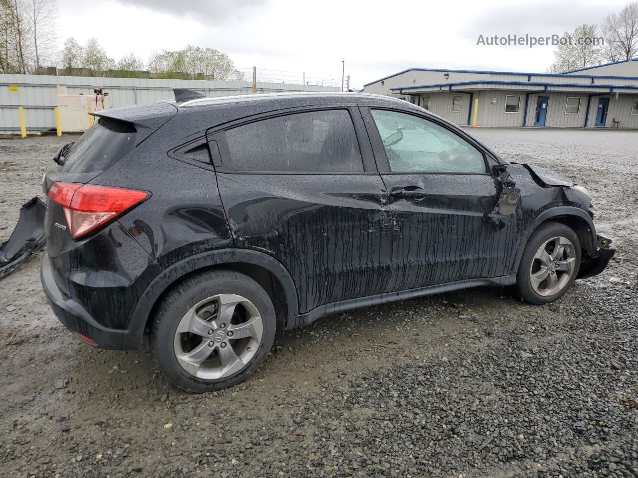 2017 Honda Hr-v Exl Black vin: 3CZRU6H78HM715269