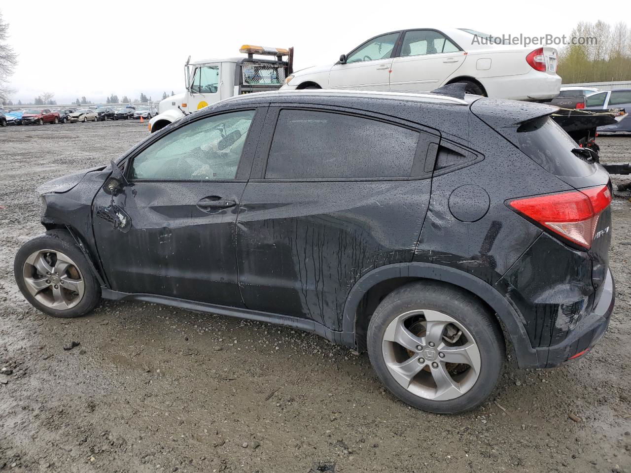 2017 Honda Hr-v Exl Black vin: 3CZRU6H78HM715269