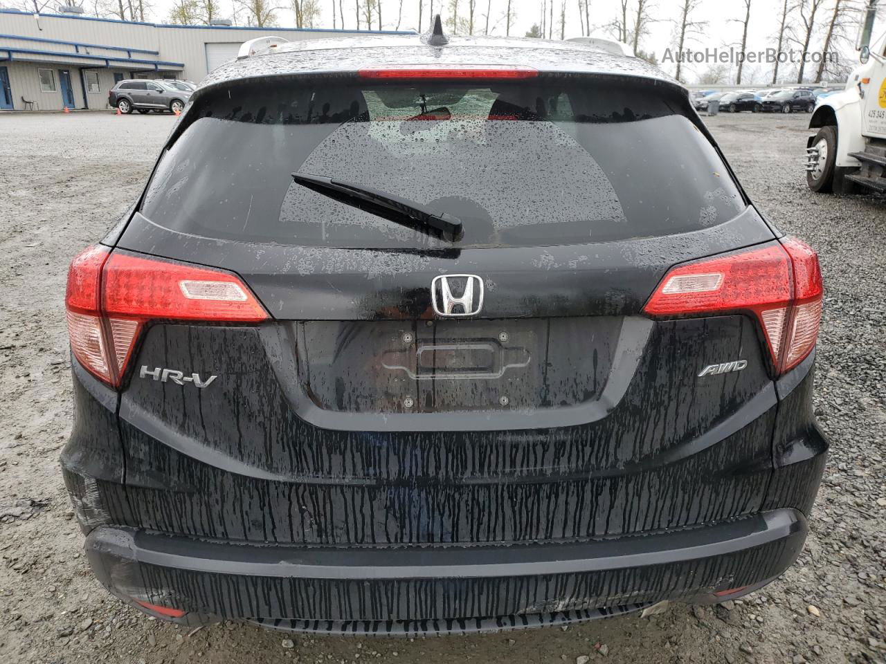 2017 Honda Hr-v Exl Black vin: 3CZRU6H78HM715269