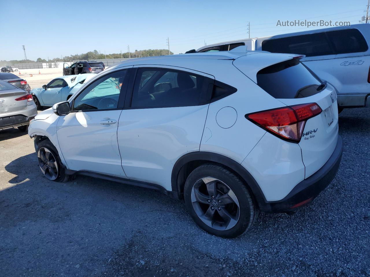 2018 Honda Hr-v Exl White vin: 3CZRU6H78JM716525