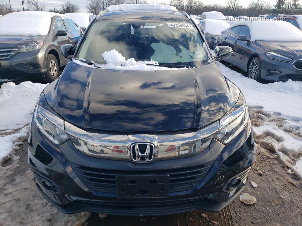 2021 Honda Hr-v Exl Черный vin: 3CZRU6H78MM701334