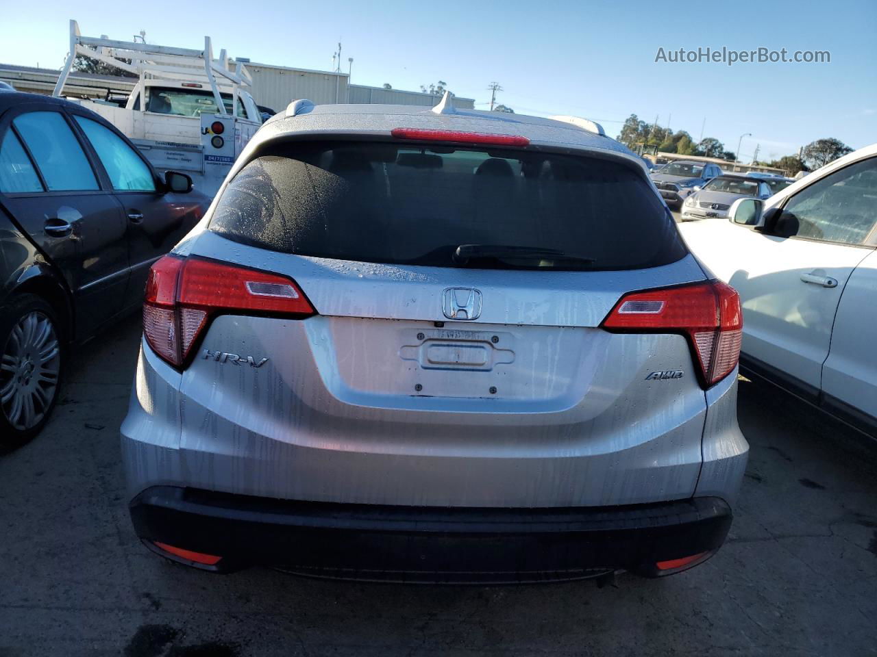 2016 Honda Hr-v Exl Silver vin: 3CZRU6H79GM722844