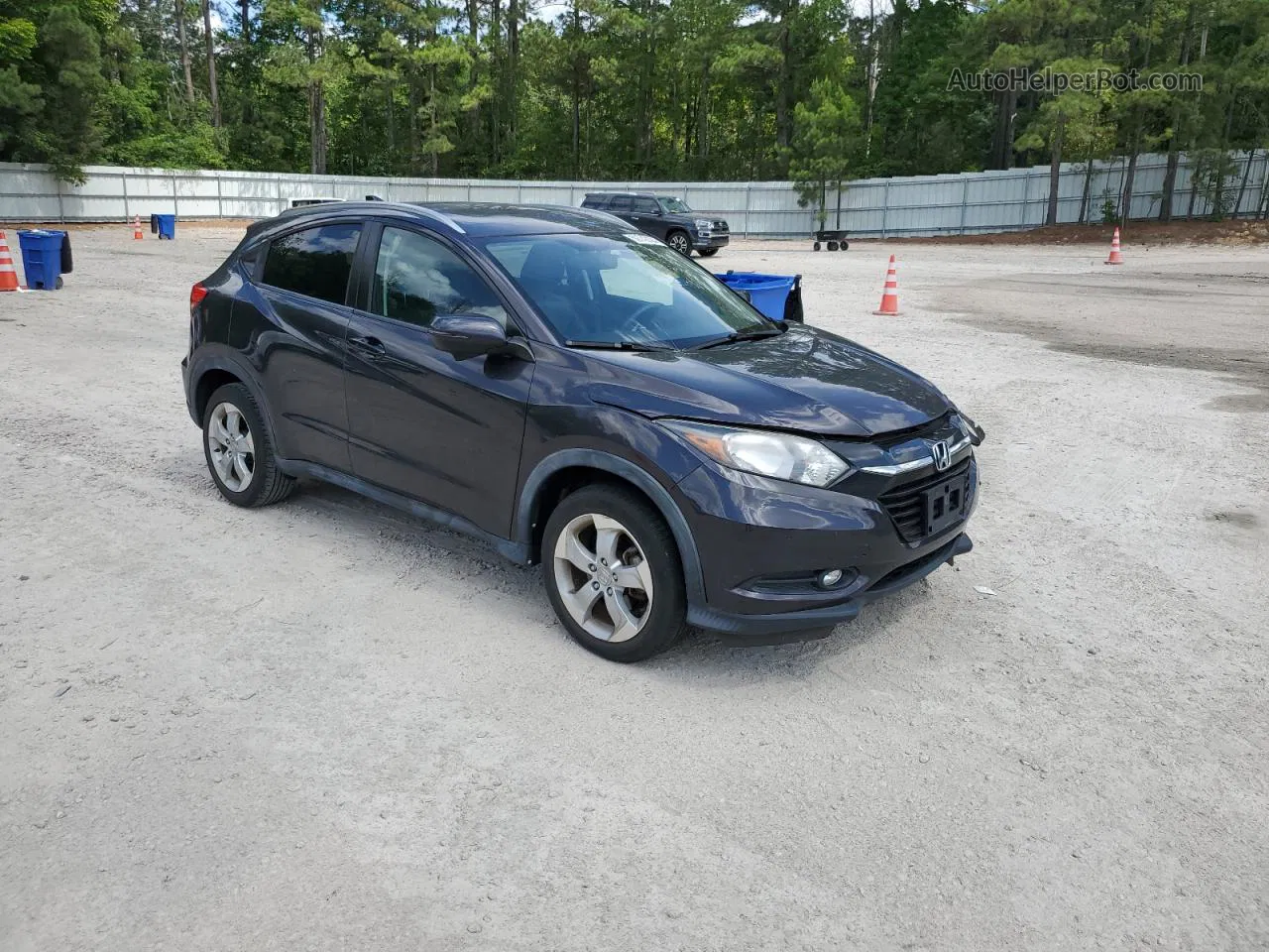 2016 Honda Hr-v Exl Black vin: 3CZRU6H79GM727543