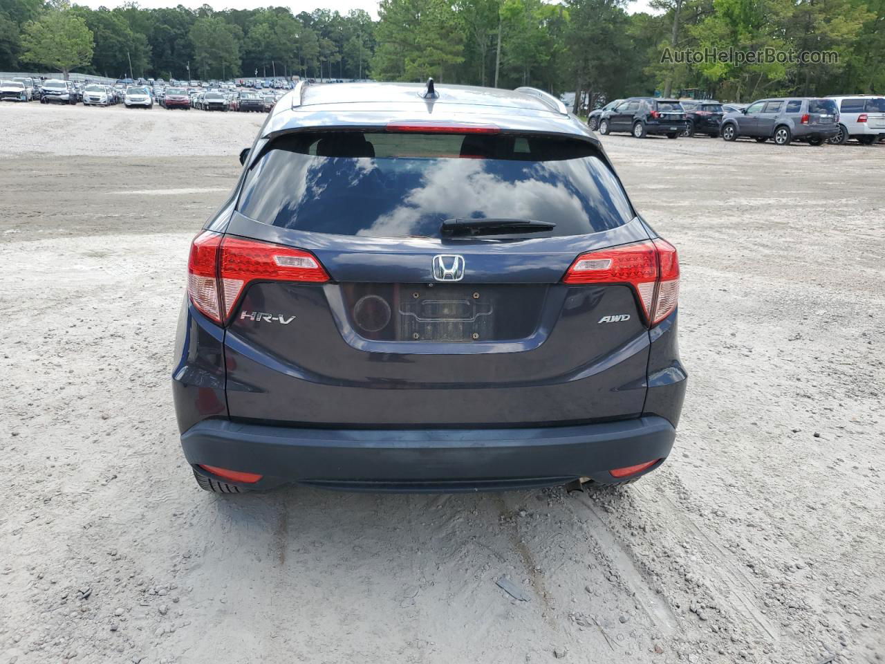 2016 Honda Hr-v Exl Black vin: 3CZRU6H79GM727543