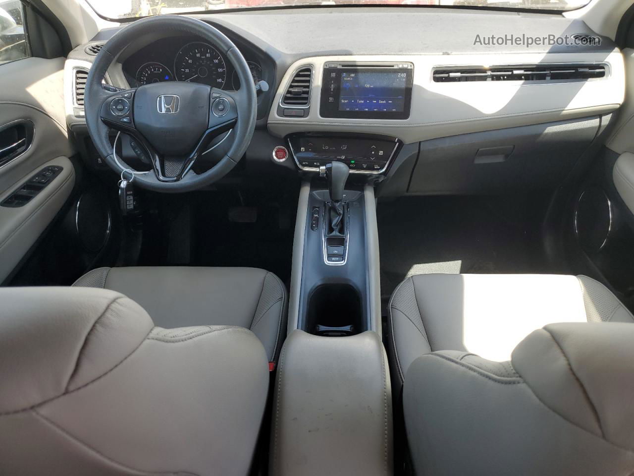 2018 Honda Hr-v Exl Белый vin: 3CZRU6H79JM722351