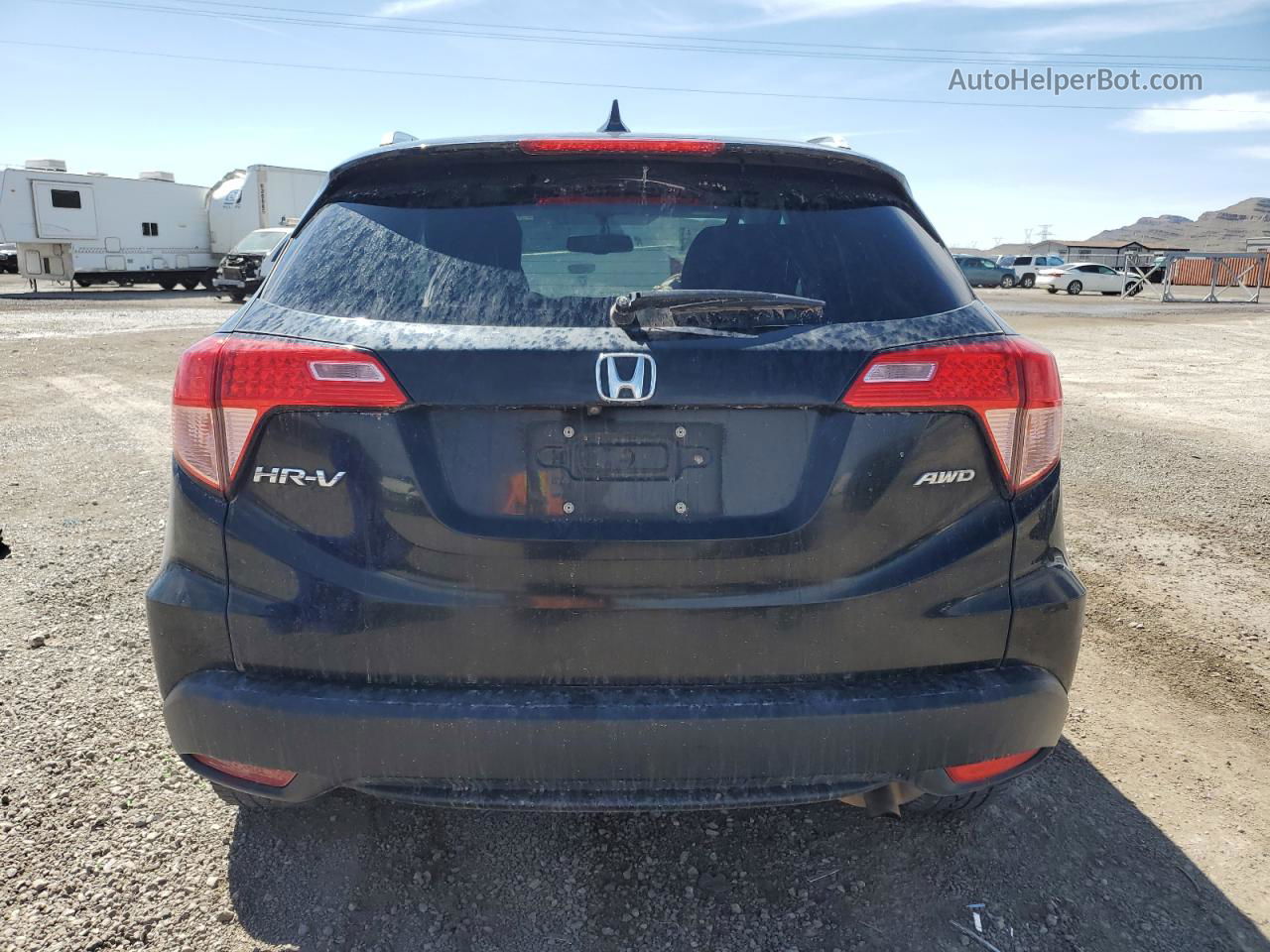 2018 Honda Hr-v Exl Черный vin: 3CZRU6H79JM726951