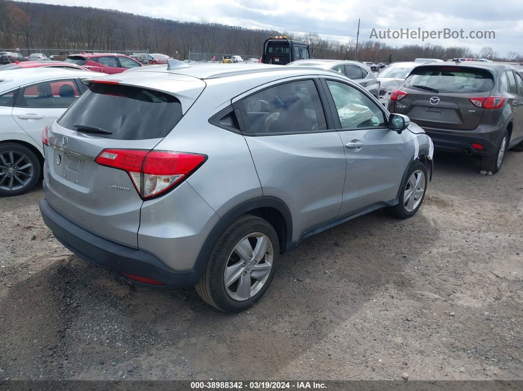 2019 Honda Hr-v Ex-l Silver vin: 3CZRU6H79KM717894