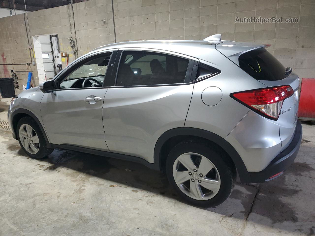 2019 Honda Hr-v Exl Silver vin: 3CZRU6H79KM741631