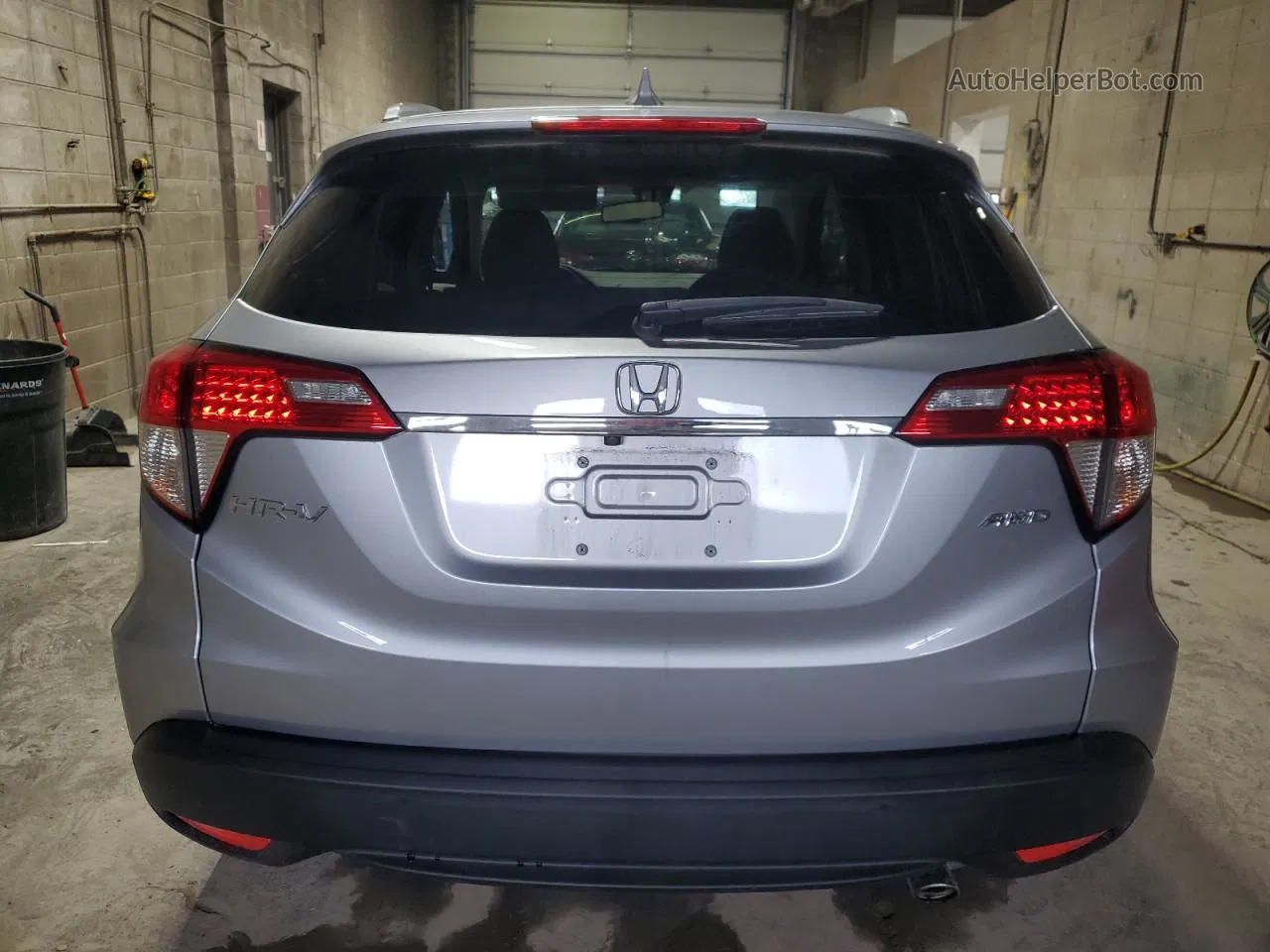 2019 Honda Hr-v Exl Silver vin: 3CZRU6H79KM741631