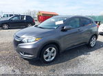 2016 Honda Hr-v Ex-l Gray vin: 3CZRU6H7XGM700965