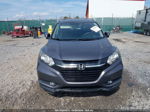 2016 Honda Hr-v Ex-l Gray vin: 3CZRU6H7XGM700965