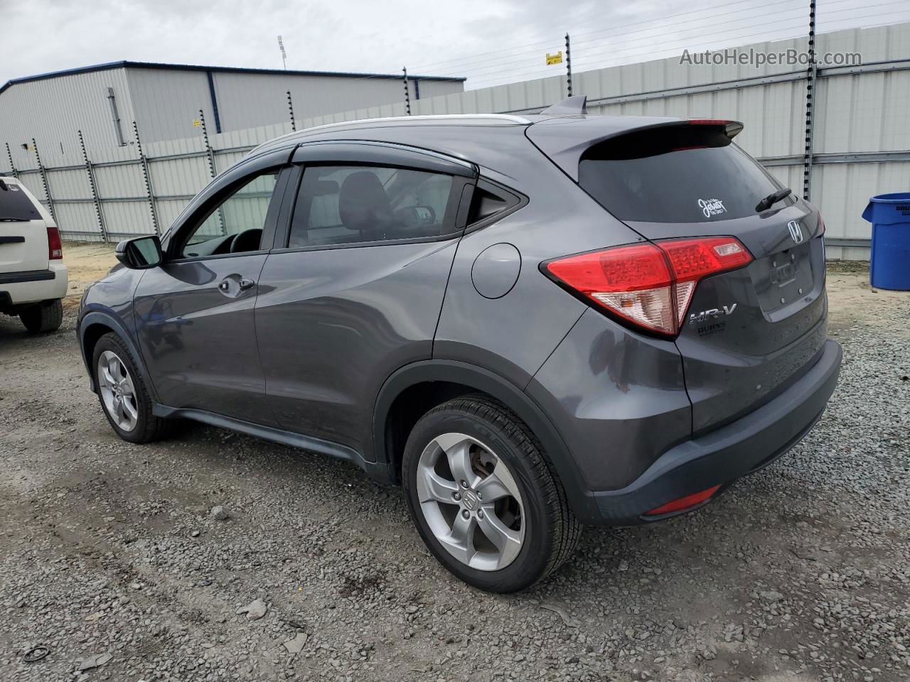 2016 Honda Hr-v Exl Серый vin: 3CZRU6H7XGM760969