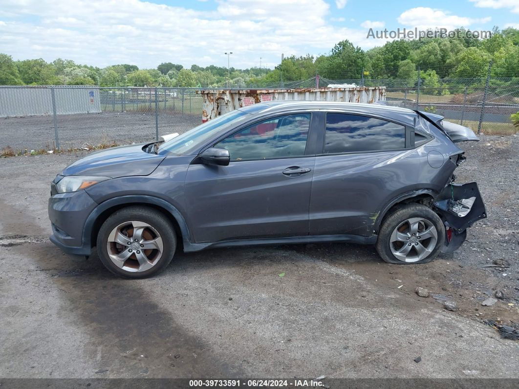 2017 Honda Hr-v Ex-l Серый vin: 3CZRU6H7XHM733577