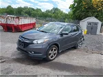 2017 Honda Hr-v Ex-l Gray vin: 3CZRU6H7XHM733577