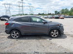 2017 Honda Hr-v Ex-l Gray vin: 3CZRU6H7XHM733577