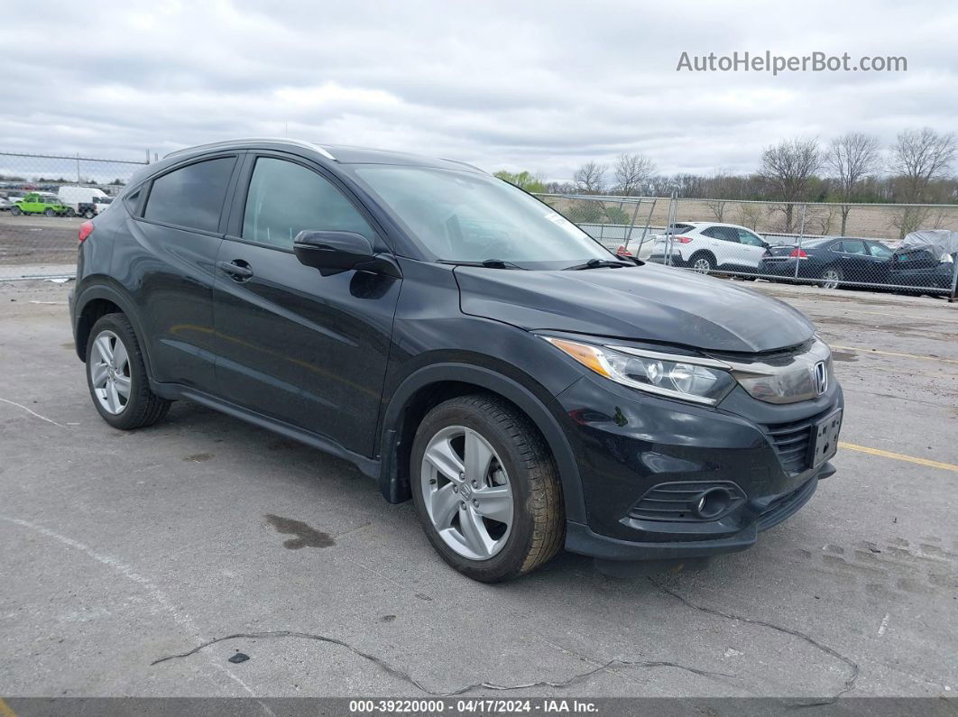 2019 Honda Hr-v Ex-l Черный vin: 3CZRU6H7XKM703938