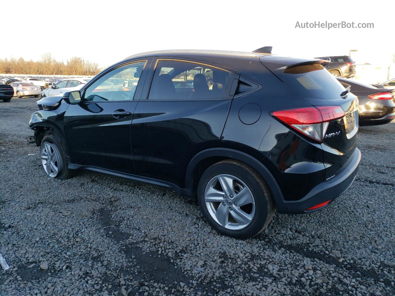 2019 Honda Hr-v Exl Черный vin: 3CZRU6H7XKM705124