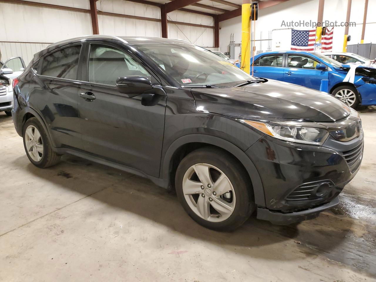 2019 Honda Hr-v Exl Black vin: 3CZRU6H7XKM706323