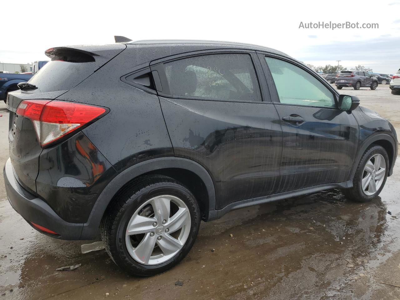 2019 Honda Hr-v Exl Black vin: 3CZRU6H7XKM720142