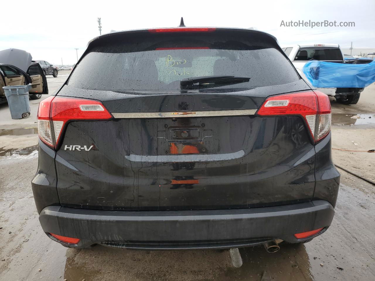 2019 Honda Hr-v Exl Black vin: 3CZRU6H7XKM720142