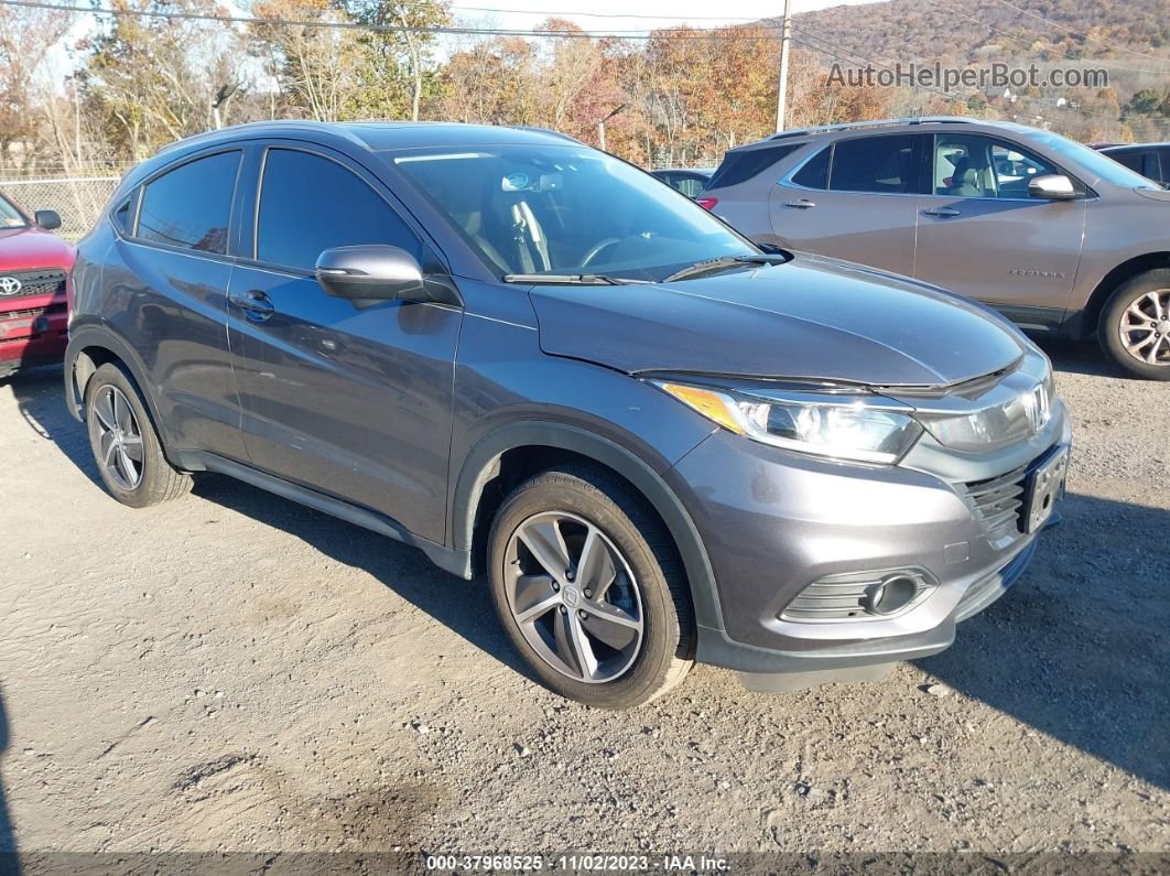 2021 Honda Hr-v Awd Ex-l Черный vin: 3CZRU6H7XMM715316