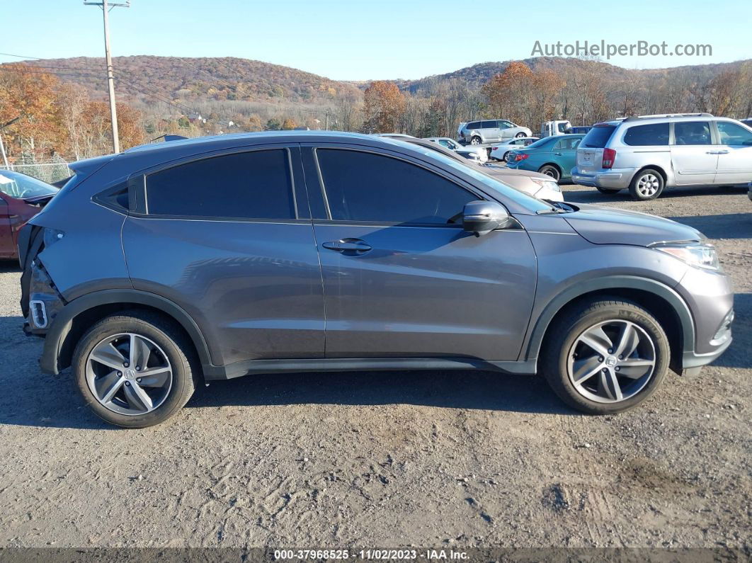 2021 Honda Hr-v Awd Ex-l Black vin: 3CZRU6H7XMM715316