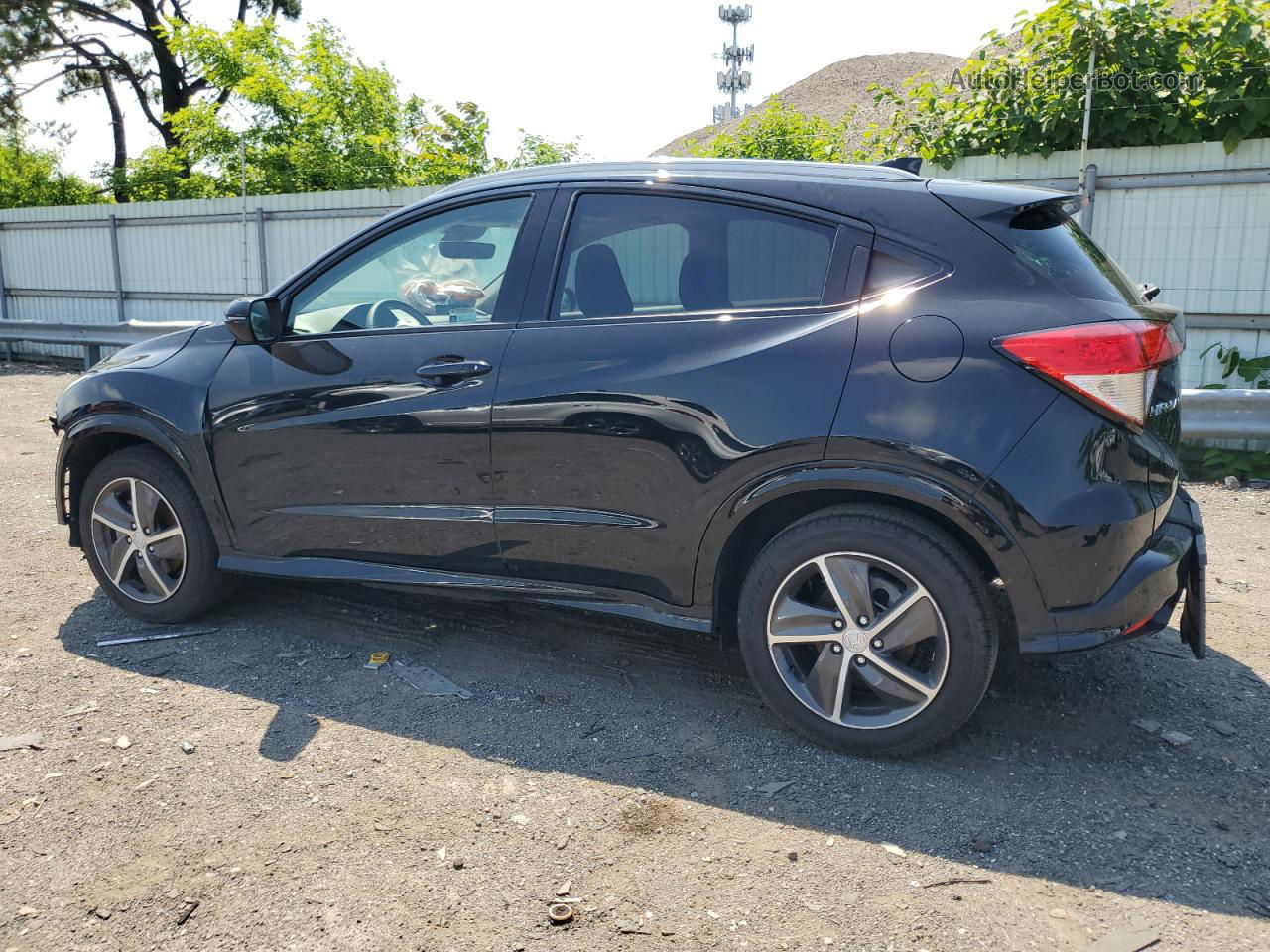 2019 Honda Hr-v Touring Black vin: 3CZRU6H92KM723277