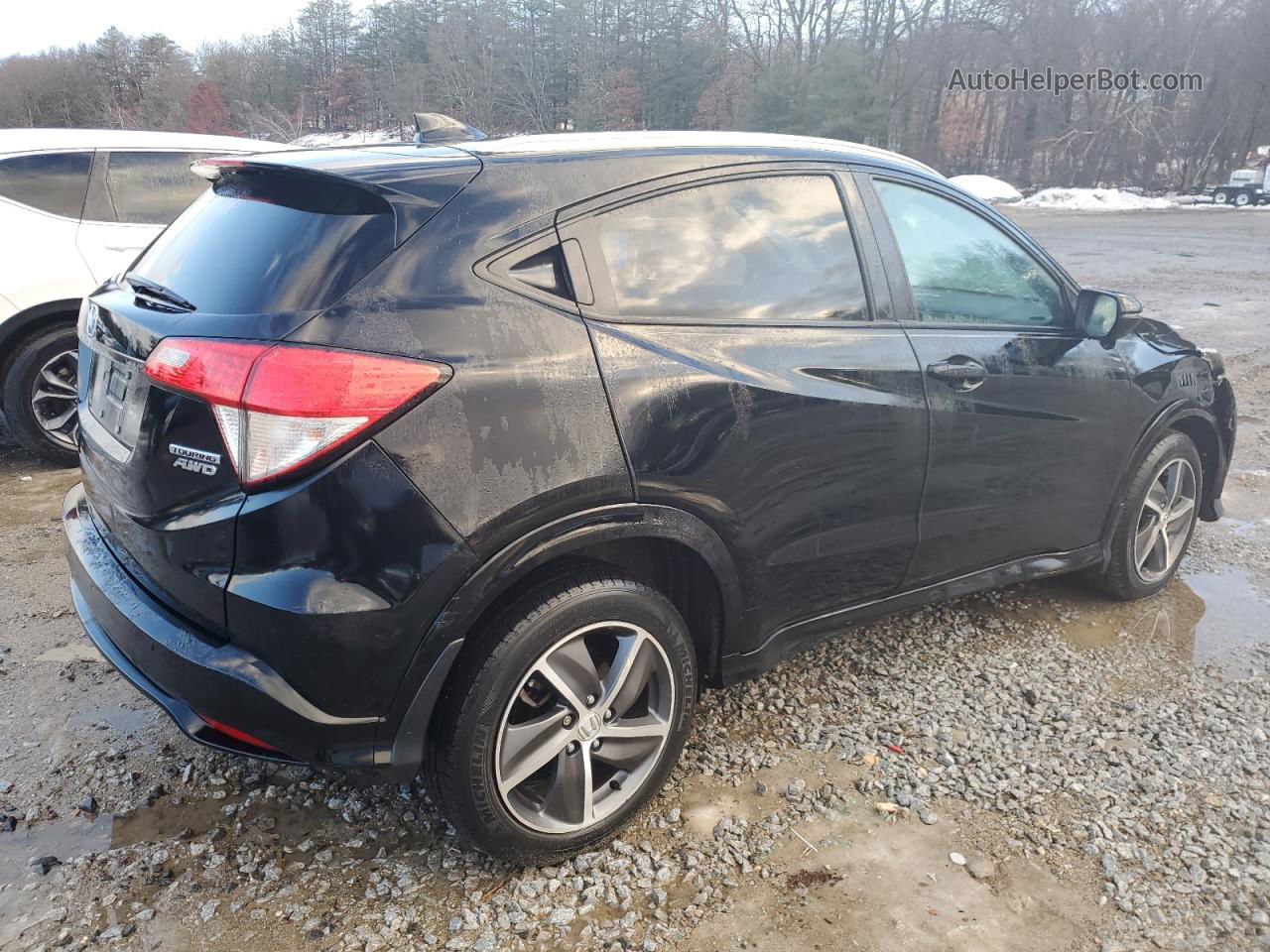 2019 Honda Hr-v Touring Черный vin: 3CZRU6H95KM700611