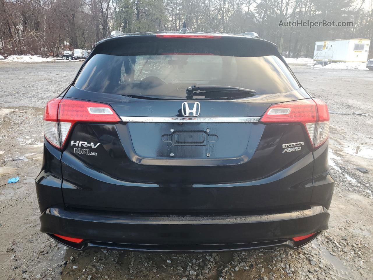 2019 Honda Hr-v Touring Черный vin: 3CZRU6H95KM700611