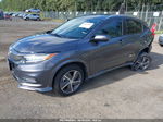 2019 Honda Hr-v Touring Gray vin: 3CZRU6H98KM700389