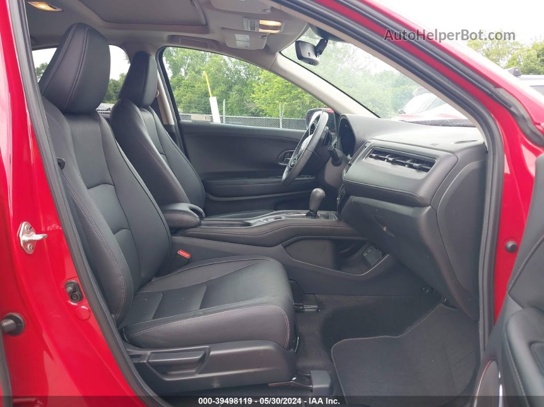 2019 Honda Hr-v Touring Red vin: 3CZRU6H98KM712073