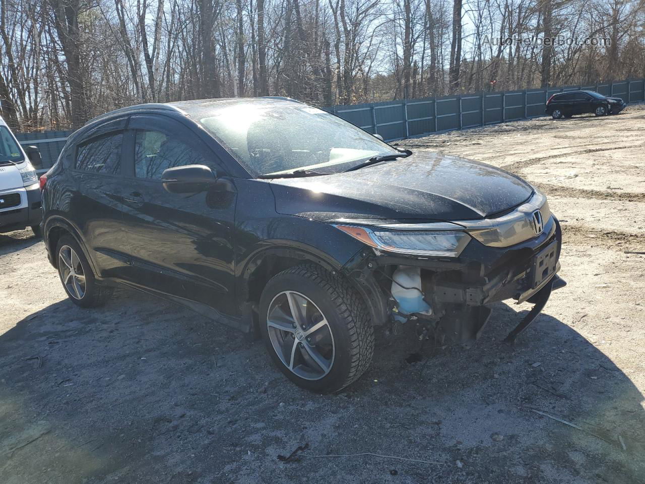 2019 Honda Hr-v Touring Black vin: 3CZRU6H9XKM702564