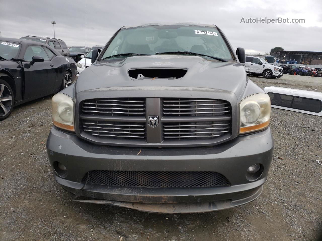 2006 Dodge Ram Srt10  Gray vin: 3D3HA18H06G257462