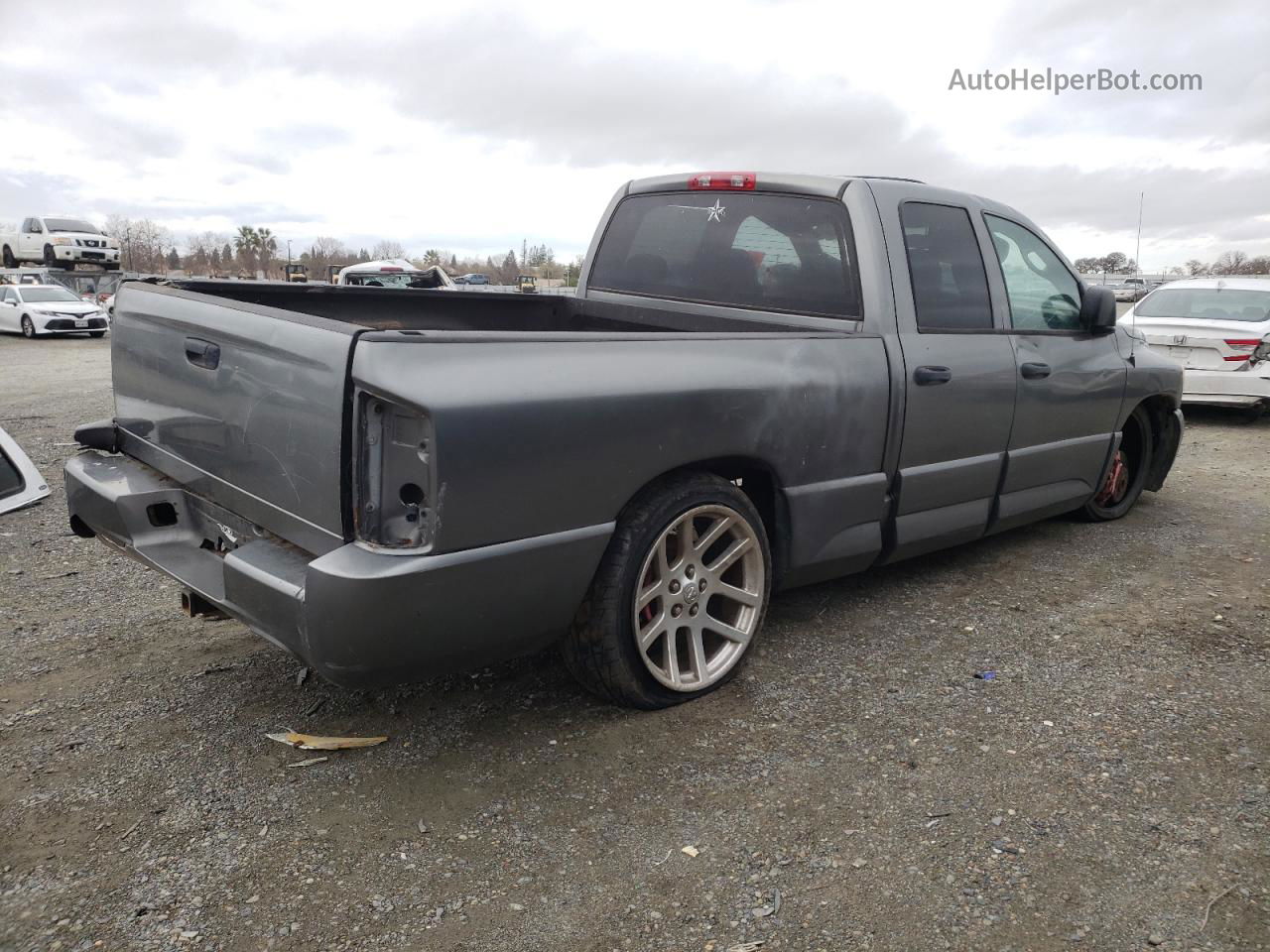 2006 Dodge Ram Srt10  Gray vin: 3D3HA18H06G257462