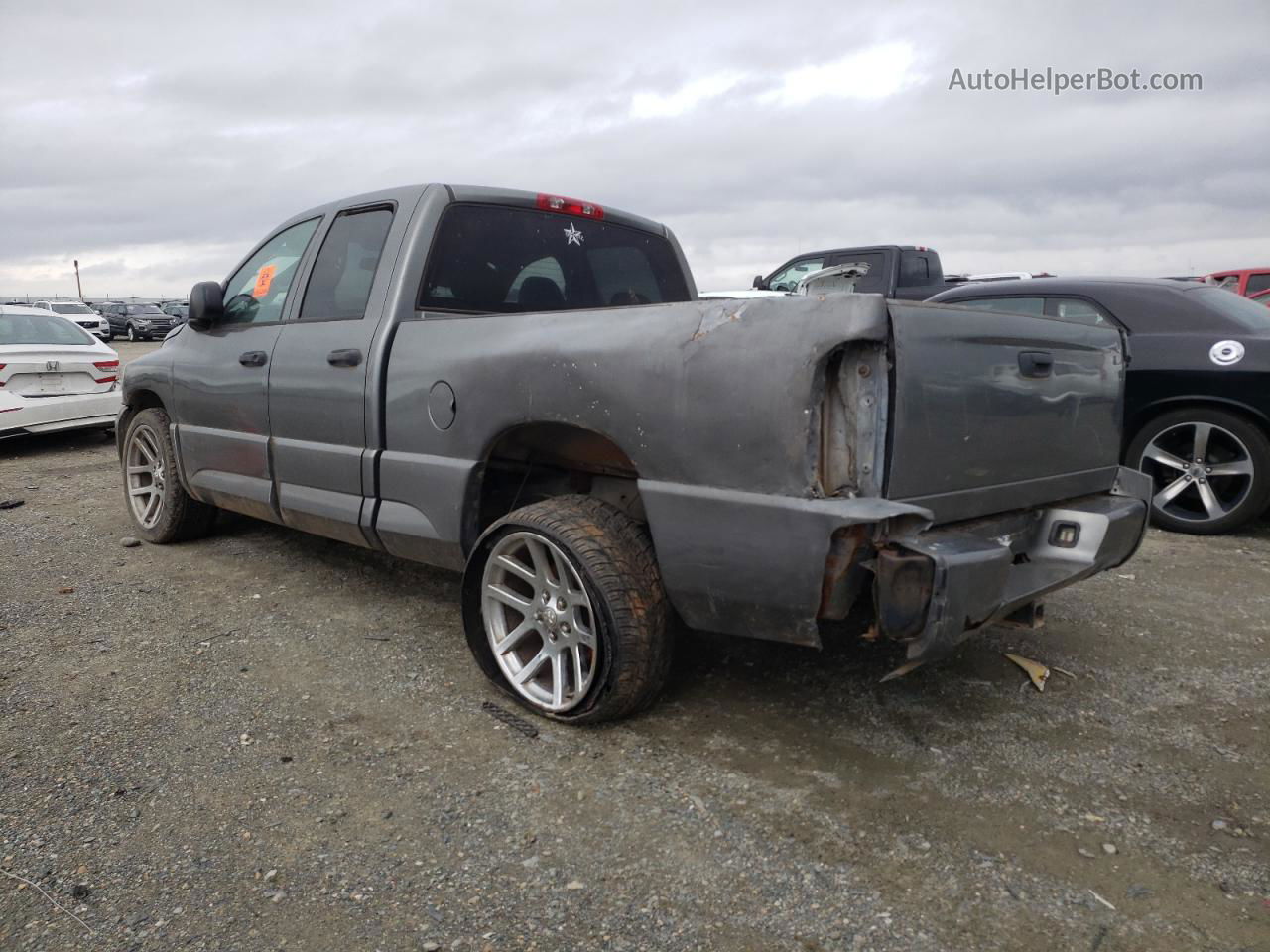 2006 Dodge Ram Srt10  Gray vin: 3D3HA18H06G257462