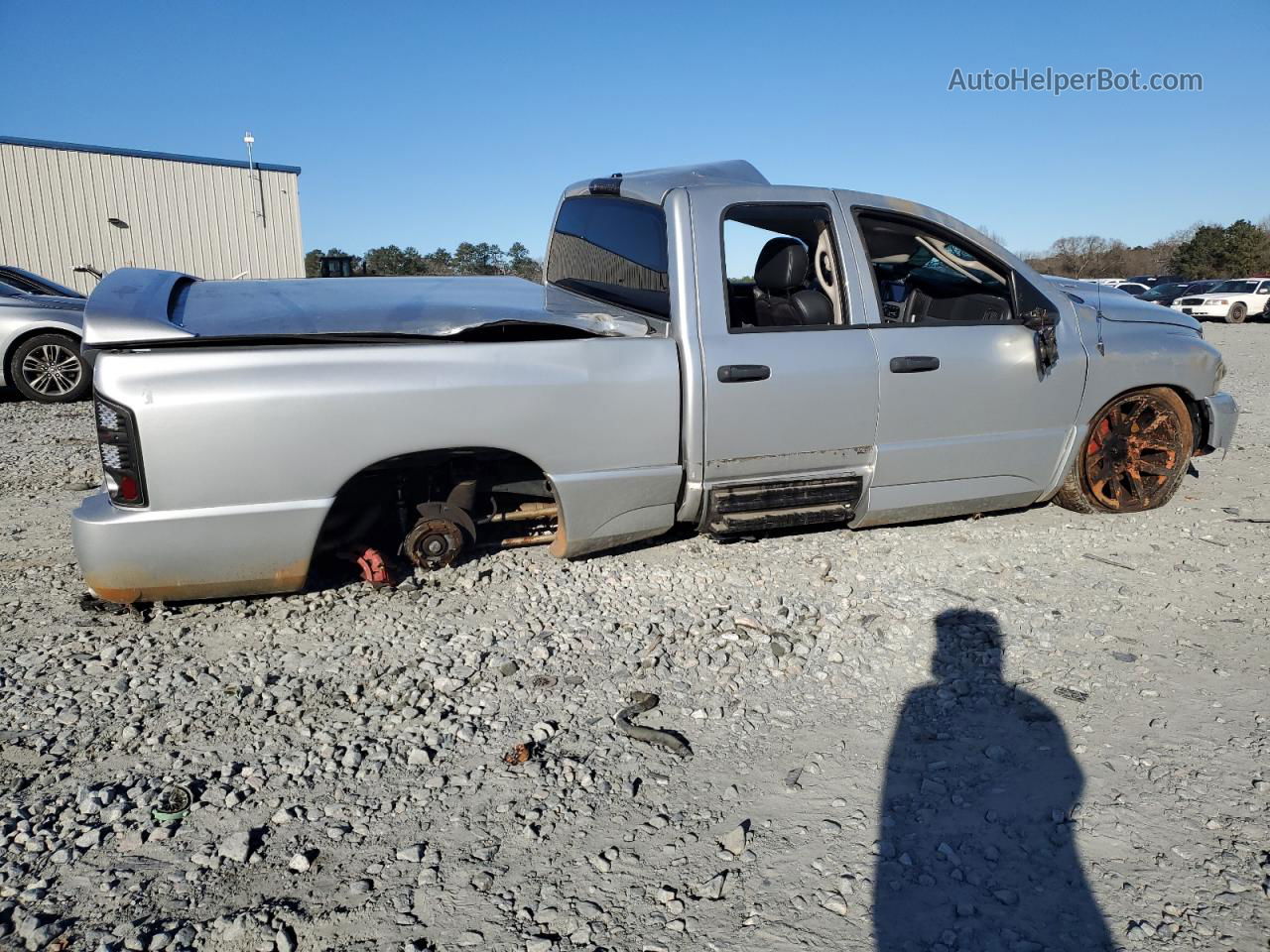 2005 Dodge Ram Srt10  Silver vin: 3D3HA18H45G814520