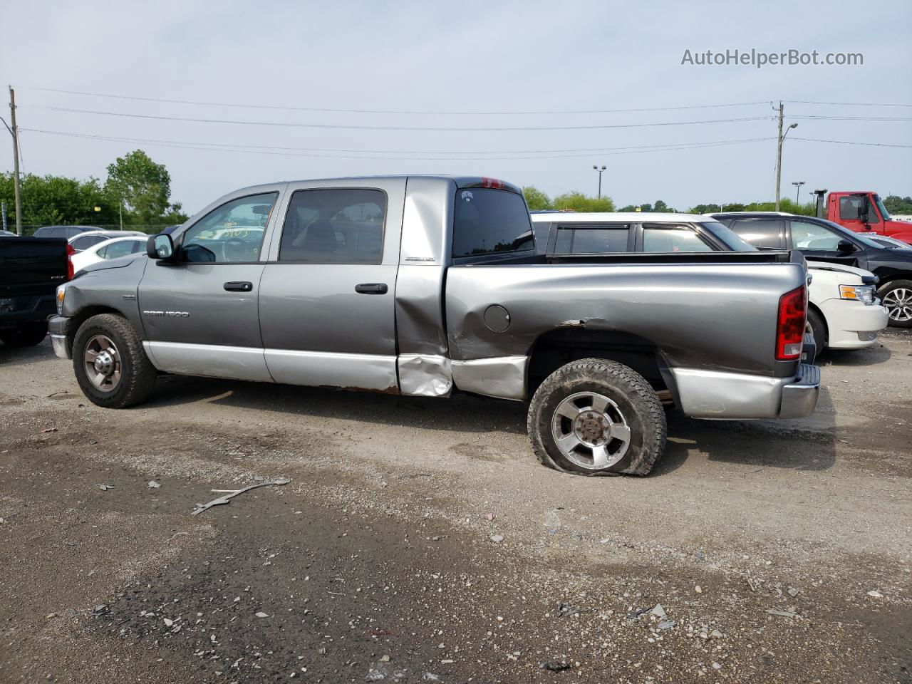 2006 Dodge Ram 1500  Silver vin: 3D3KR19D26G253567